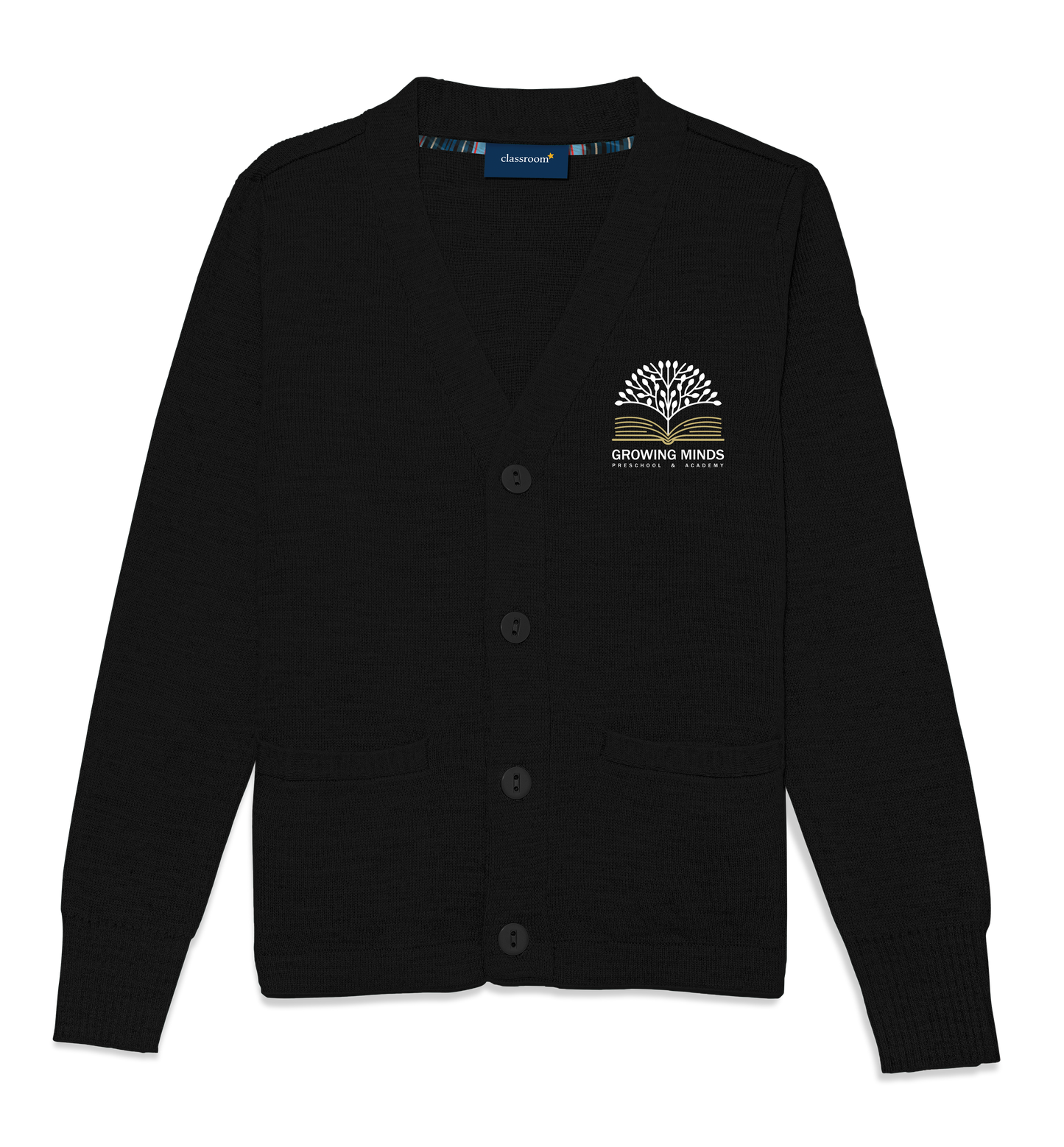 Black Cardigan Sweater