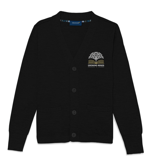 Black Cardigan Sweater
