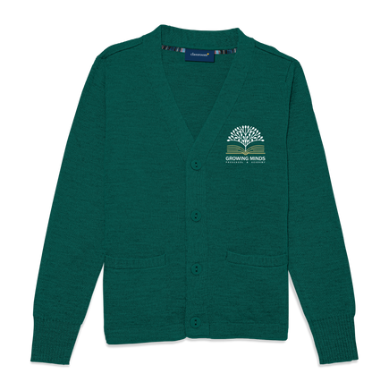 Green Cardigan Sweater