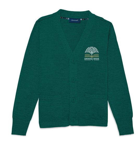 Green Cardigan Sweater