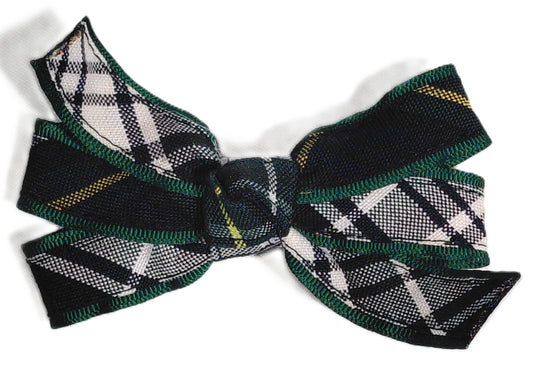 Girl's Plaid Hair Bow